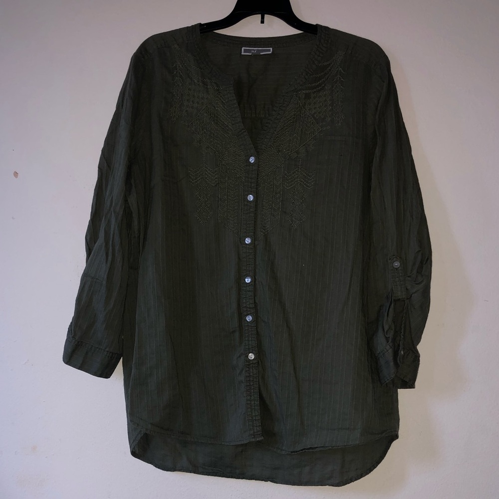 Army Green Top